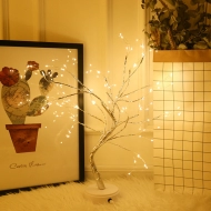 Night Light Pearl Bonsai Table Touch Tree Light