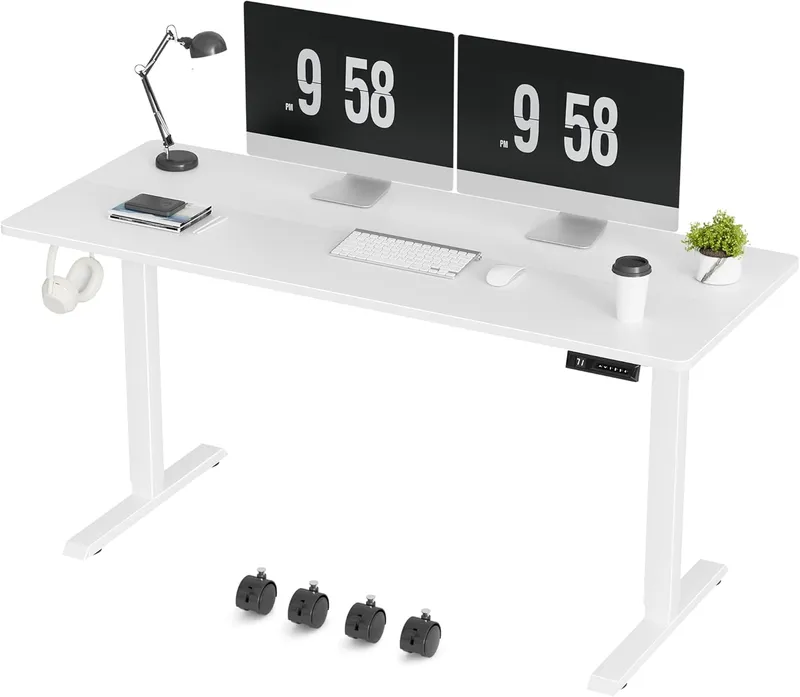 Furmax Electric Standing Desk, 59 x 24 Inches